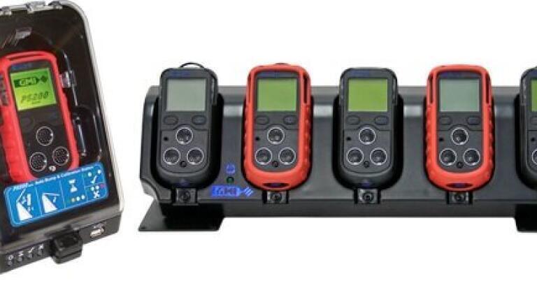 5-way Charger for Portable Gas Detectors