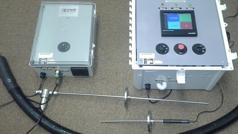 Continuous and Simultaneous Combustion Gas Analyser