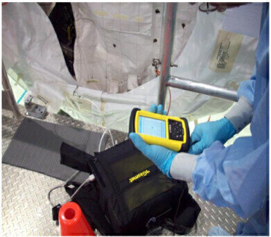 NASA uses Portable FTIR Gas Analyser with Leonardo MPLM-1 Module