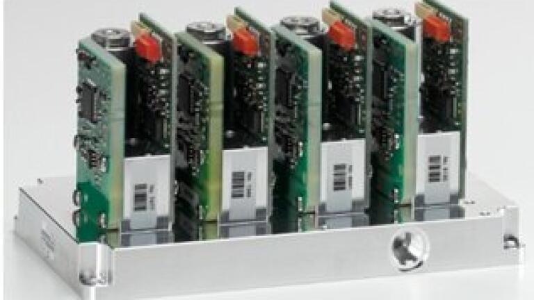 Ultra Compact Mass Flow Meter and Controller Modules with RS485 Interface