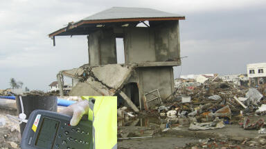 Tohoku tsunami clean-up uses Geotech gas analyser