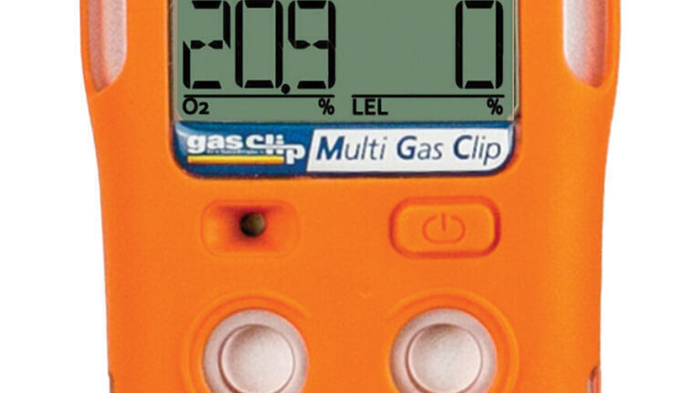 Multi Gas Clip Battery Lasts Months Instead of Hours