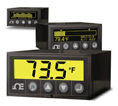 1/8 DIN Graphic Display Panel Meter and Logger
