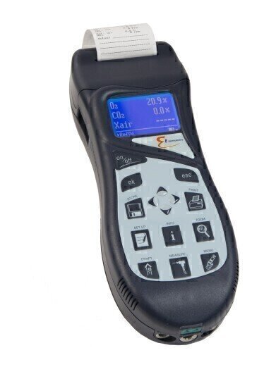 Ideal Hand-Held Industrial Combustion Gas and Emissions Analyser
