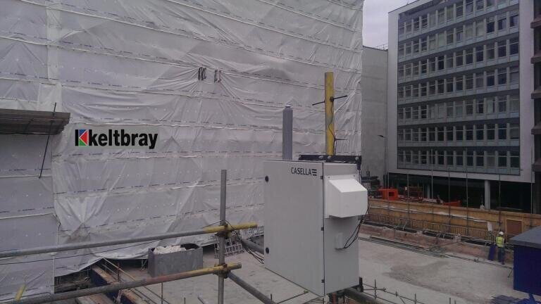 24-Hour Noise & Dust Monitoring at City of London Demolition Site