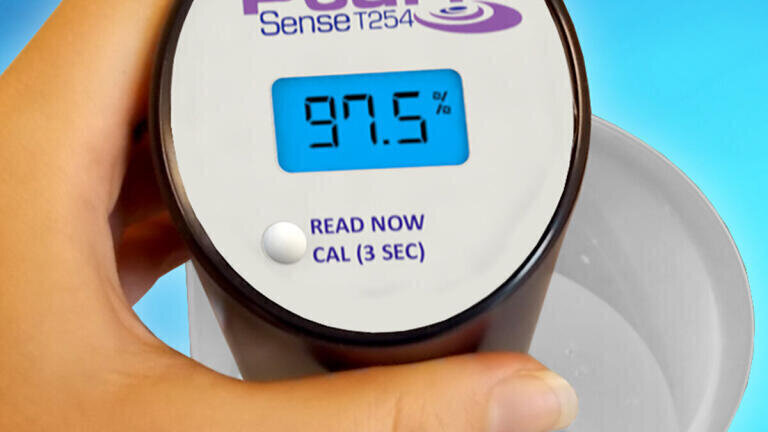 New Highly Efficient UV-LED Transmittance Monitor
