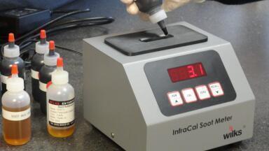 Portable IR Analyser Provides ASTM Method for On-site Soot Measurement of Diesel Engine Lube Oils