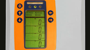Modular Gasmaster Control Panel Monitors up to Four Gas Detectors