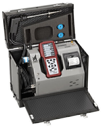 RASI 800 Portable Combustion and Emissions Analyser receives MCERTS approval
