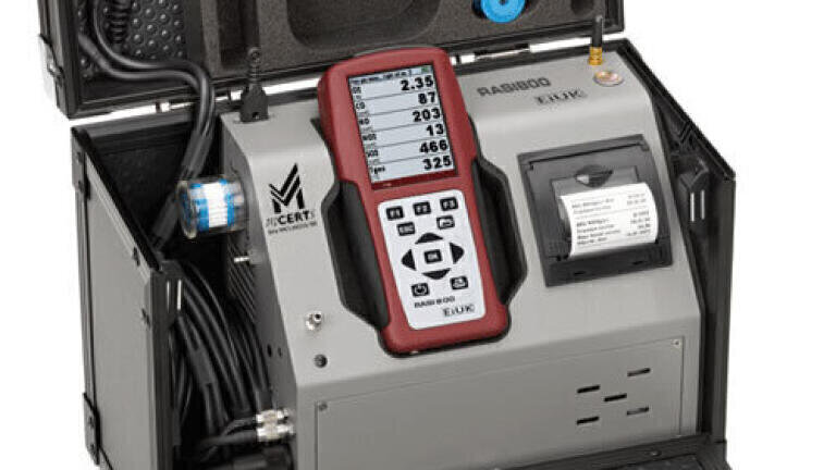 RASI 800 Portable Combustion and Emissions Analyser receives MCERTS approval