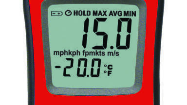 Hand-held Mini Anemometer
