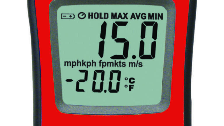 Hand-held Mini Anemometer