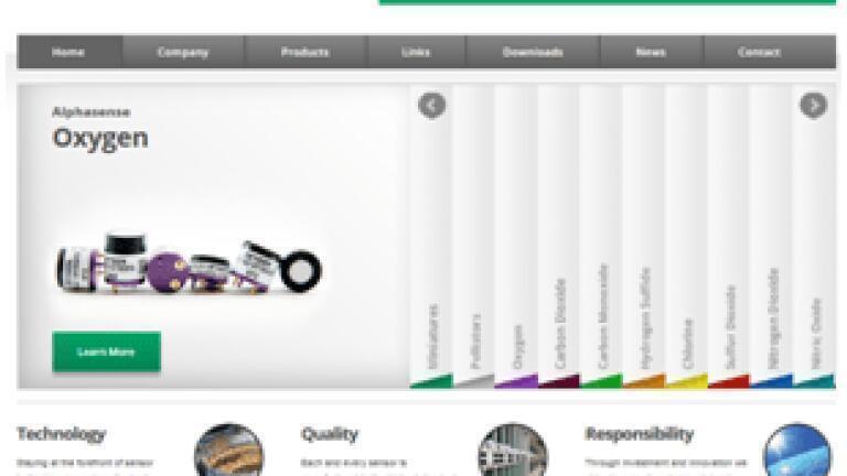 A New-Look Website for Sensor Manufacturer
