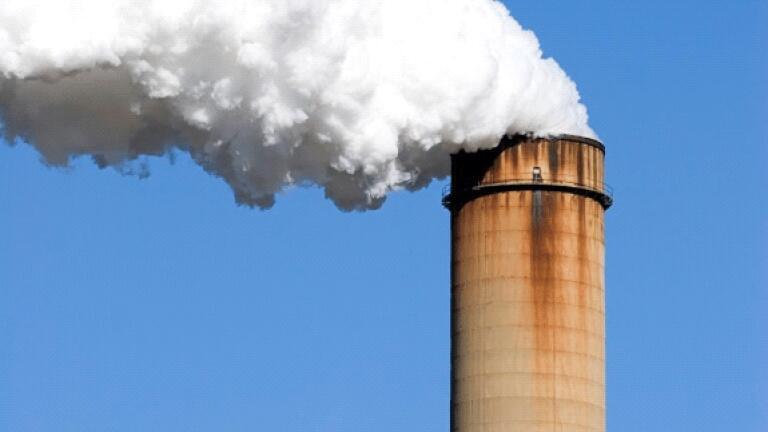 Measuring the Total CO2 Emission in the Stack