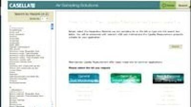 New One-step Air Sampling Solutions Website