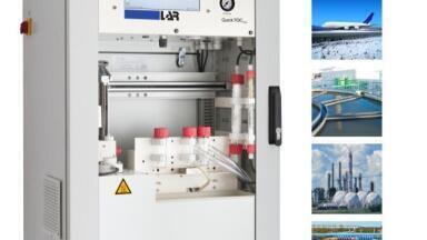 Monitoring the effluent of an industrial waste water treatment plant