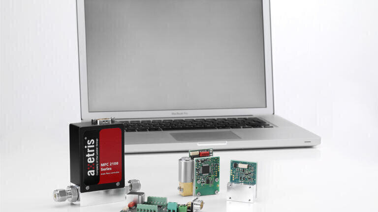 Easy Evaluation of Mass Flow Meter and Controller