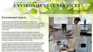 Environmental Laboratory Analytical Services
