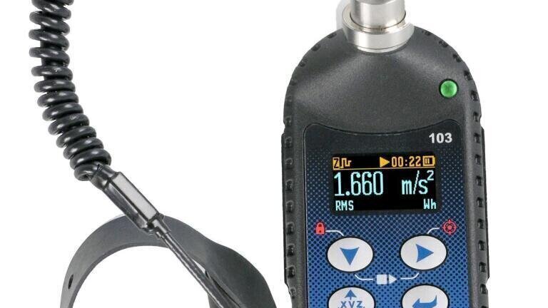 World’s First Personal Hand-Arm Vibration Exposure Meter
