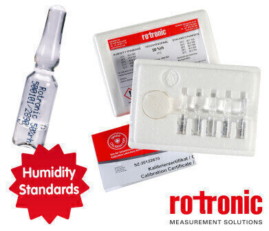 ROTRONIC EAxx-SCS Humidity Standards - Inexpensive calibration on site
