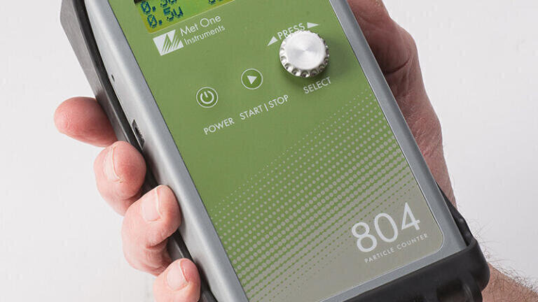 Met One Model 804 Four Channel Handheld Particle Counter