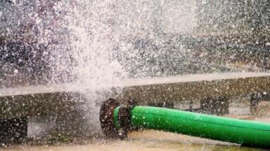 Fracking wastewater spill 'threatens reservoir'