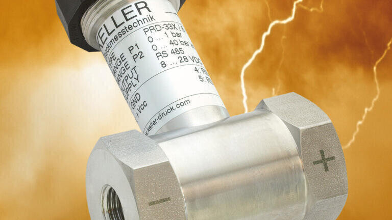 Highly Accurate Differential Pressure Transmitter with Double Sensor