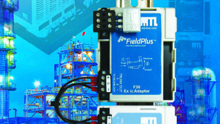 Make Connection Processes More Effective with New Adapter and Fieldbus Power Supply Module for Hazardous Area Applications
