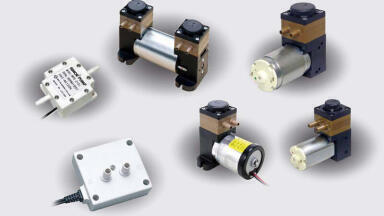 Full Range of Air and Liquid Pumps on Display