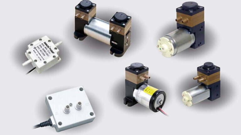 Full Range of Air and Liquid Pumps on Display