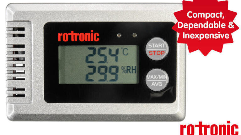 Compact, Dependable and Inexpensive Humidity and Temperature Data Logger