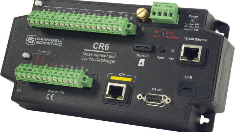 Campbell Scientific Unveil the CR6 Multi-Purpose Datalogger and Offer the Chance to Win One