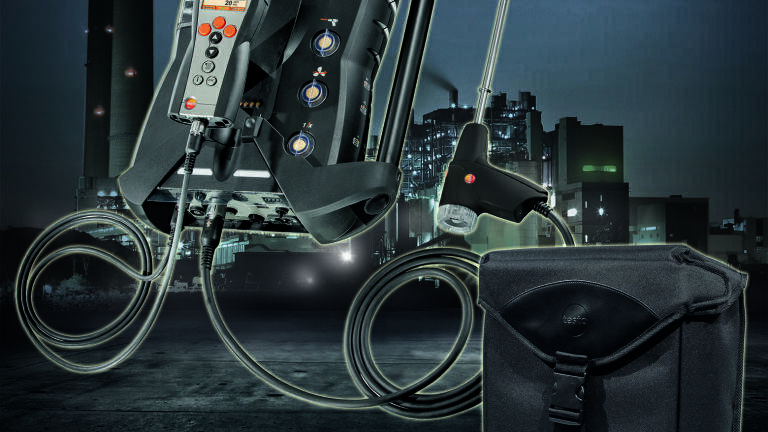 New Industrial Probes and Backpack for Portable Emissions Analyser