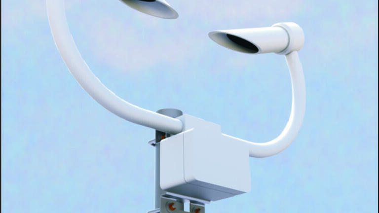 Visibility Sensor Used to Control Intensity of Wind Turbine Aircraft Warning Lights