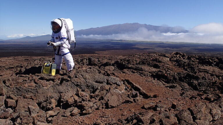 Analysing Waste Gases During Simulated Mars Mission