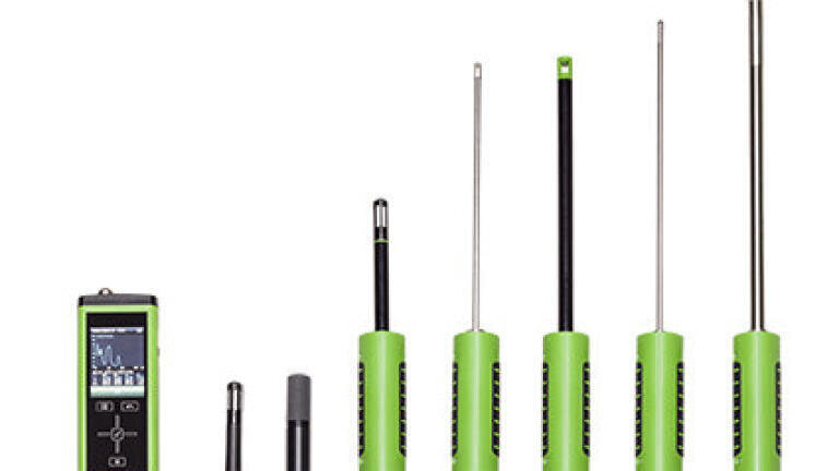 A wide range of interchangeable sensing probes make the Omniport 30 a universally applicable measuring instrument