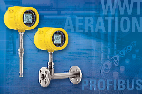 Aeration Flow Meter with Profibus Bus PA Simplifies Wastewater Plant ...