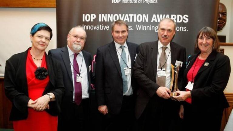 Prestigious Physics Innovation Award presented to Scottish Gas Sensing Company at Houses of Parliament