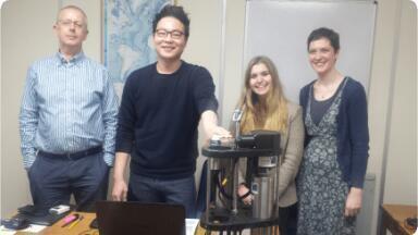 Training on Fast Repition Rate Flourometer System Successfully Completed