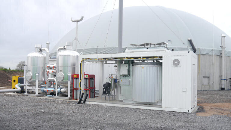 Biogas monitoring for upgraded biomethane