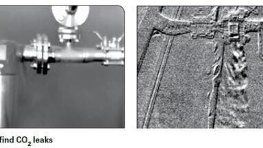 Camera Detects Carbon Dioxide Leaks from Safe Distance