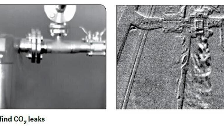 Camera Detects Carbon Dioxide Leaks from Safe Distance