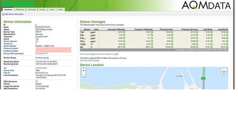 Live Displays Offer a Hands-On Approach to Air Quality Monitoring