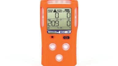 Multi Gas Detector Runs Two Months on One Charge