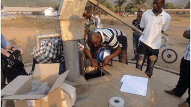 Water Level Tapes Donated to Sierra Leone to Help Protect Groundwater Sources Adjacent to Ebola Care Facilities