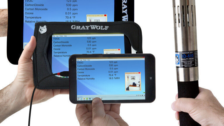 Tablet PC Based Environmental Test Meter Kits