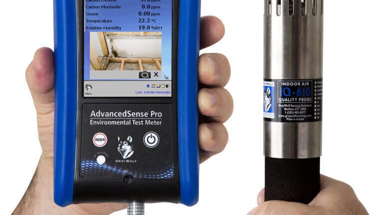 Pro Portable Air Quality Data Collection Meter