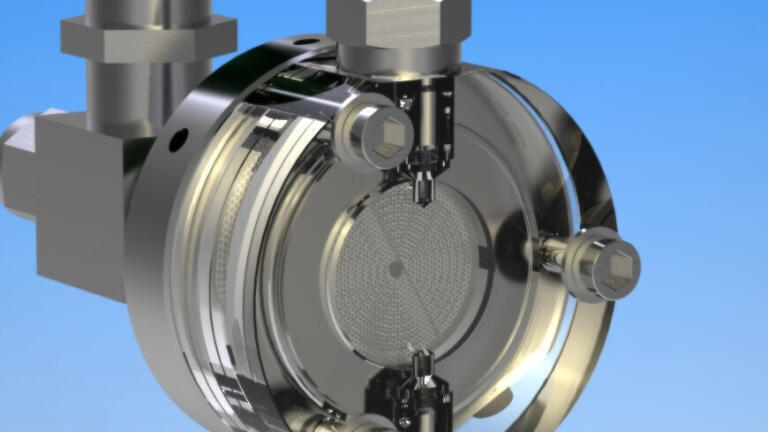 Measurement of Helium in Fossil Water