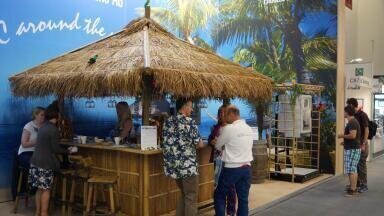 Process Analysers at Achema – Between Palms and a Cocktail Bar
