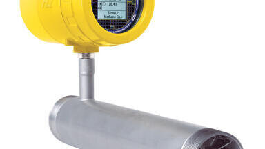 Thermal Mass Air/Gas Flow Meter for Municipal Water Disinfection